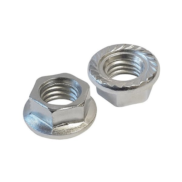 Quest Mfg Zinc M10 Flanged HEX Nut For Cable Tray CT0047-10-03